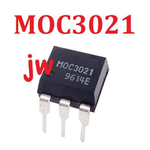 เครื่องมือชิ้นส่วน MOC3021 MOC 3021 OPTOCOUPLER OPTOISOLATOR