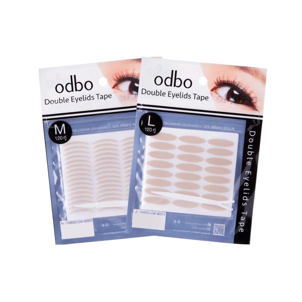 ODBO DOUBLE EYELIDS TAPE (OD847) : โอดีบีโอ ออโด้ เทป ติดตาสองชั้น x 1 ชิ้น abcmall