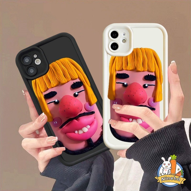 เคสโทรศัพท์มือถือ กันกระแทก ลายตลก สร้างสรรค์ สําหรับ Redmi 13C A1 Redmi Note 13 12 11 9 10 Pro 4G 5G Redmi 10C 12C 9A 9C 9T 9 Xiaomi 11 Lite - รูปที่ 7