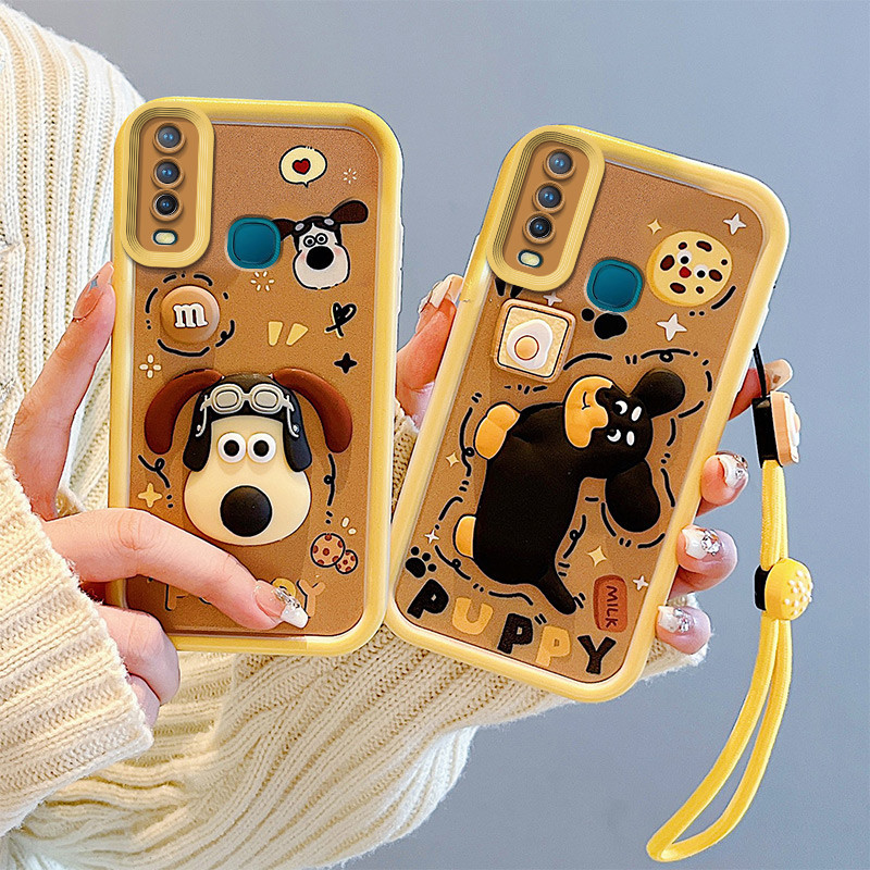 เคส vivo y15 เคส vivo y11 เคสโทรศัพท์มือถือ ลายตาสวรรค์ 3D พร้อมตุ๊กตา สําหรับ u10 y11 y12 y17