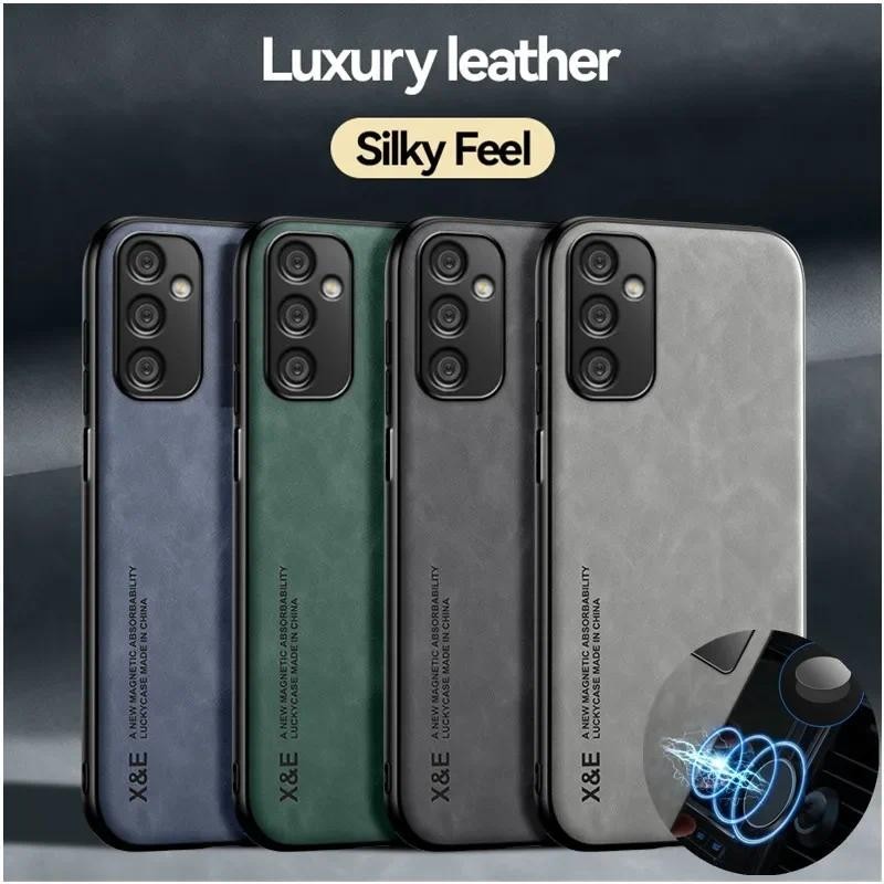 เคสป้องกันโทรศัพท์มือถือ พร้อมที่ตั้งวาง สําหรับ Samsung Galaxy A05 A05S A15 A25 A35 A14 A34 A54 A13 A33 A53 A52S 5G