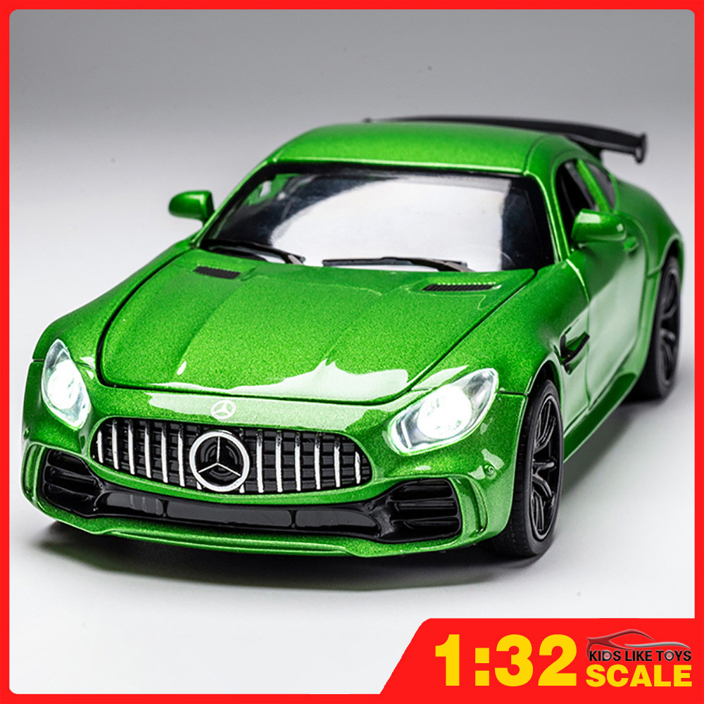 Klt 1:32 Benz AMG GT Diecast รุ่นรถโลหะผสมรถของเล่นคอลเลกชันของขวัญสําหรับเด็กเด็กผู้หญิง