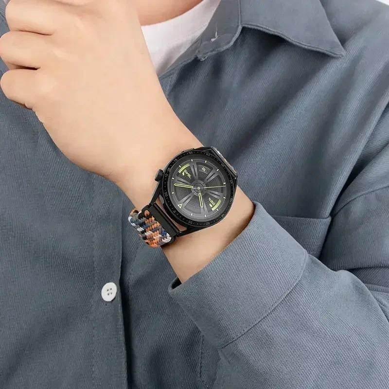 สายนาฬิกาข้อมือไนล่อน 20 มม. 22 มม. สําหรับ Samsung Galaxy watch 6 5 4 40 44 มม. Gear S3 Amazfit GTR ราคา ถูกที่สุด ดีลบีเคเค แกลเลอรีภาพที่ 6