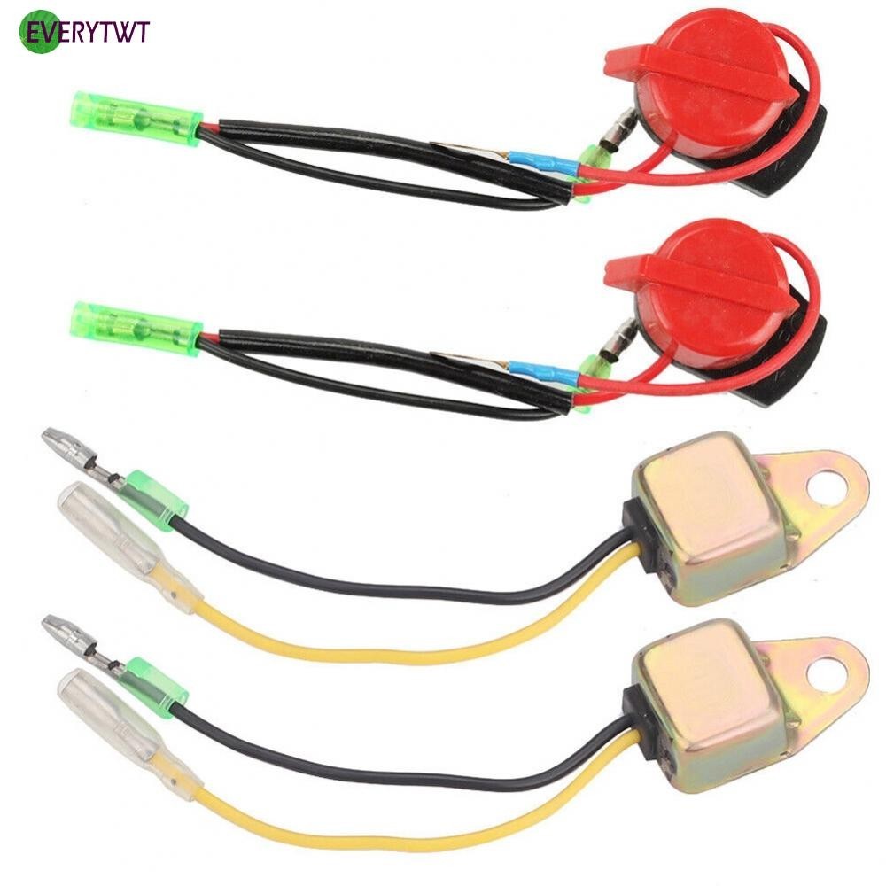NEW&gt;&gt;Oil Pressure Switch Lawn Mowers Accessories Replacement 4pcs/set 15510-ZE2-043