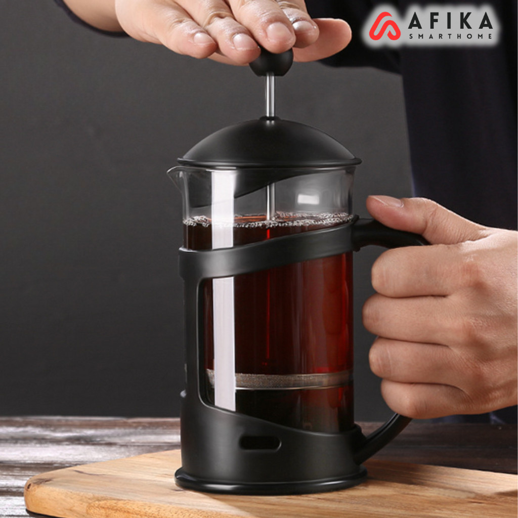 หม้อต้มกาแฟ French Press Plunger 350 มล. หม้อต้มกาแฟ French Press