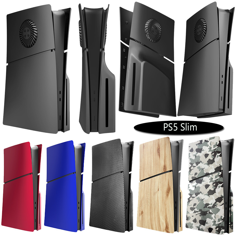 เคสแผ่นด้านข้าง ABS พรีเมี่ยม สําหรับ PS5 Slim Faceplate Disc Edition และ Digital Version