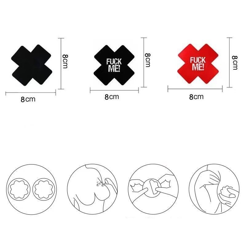 ขายส่ง😈สติ๊กเกอร์แปะจุกนม แฟนซี หลากหลายสไตล์ หล่อ มีหลายสีให้เลือก เว็กซี่ การ์ตูน ริมฝีปาก รูปหัวใจ🚚ส่งไวจากไทย1-2วัน - รูปที่ 3