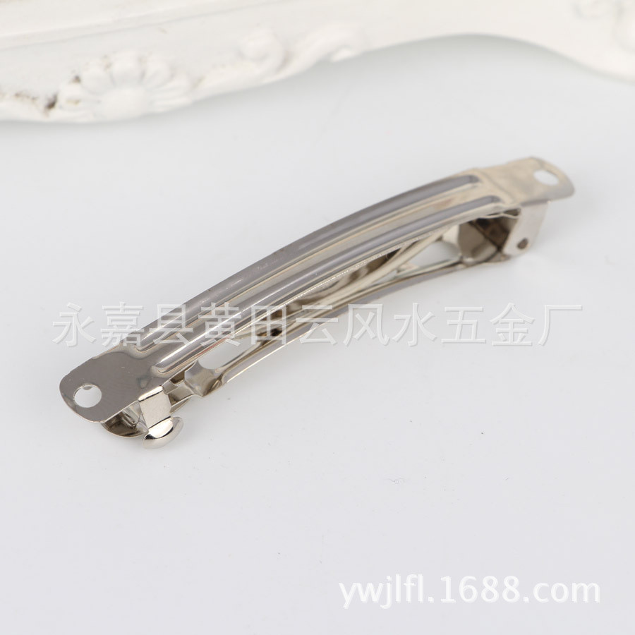 ขายตรงจากโรงงาน Wenzhou คลิปหนีบด้านหลัง แบบแบน ขนาด 4~8 ซม. สําหรับเครื่องประดับ DIY - รูปที่ 7