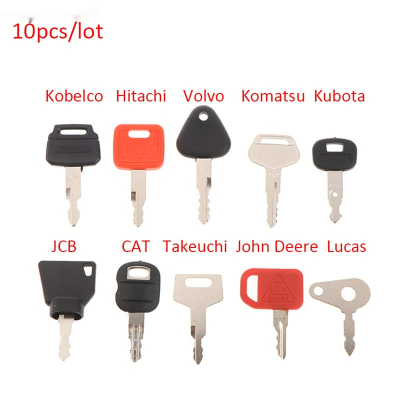 10pcs กุญแจขุดโซ่ รถขุดยานกลไก รุ่น JDS T250 H806 H800 JCB 459A 5P8500 K250 777 สำหรับ Kubota Komats