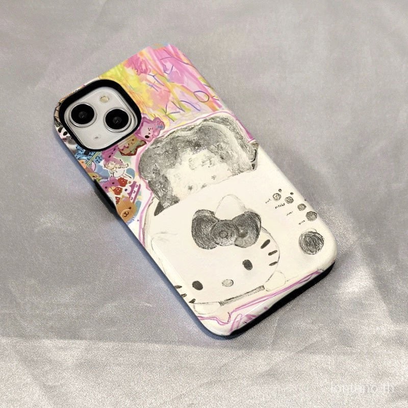 เคสป้องกันโทรศัพท์มือถือ แบบแข็ง สองชั้น กันกระแทก สําหรับ Iphone 13promax 12promax 11promax 11pro x