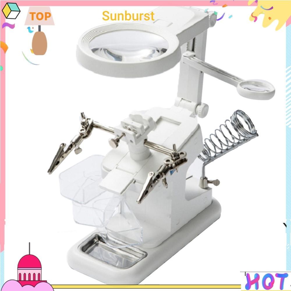 แว่นขยายเชื่อม พร้อมไฟ LED 10 ดวง [Sunburst11.th]
