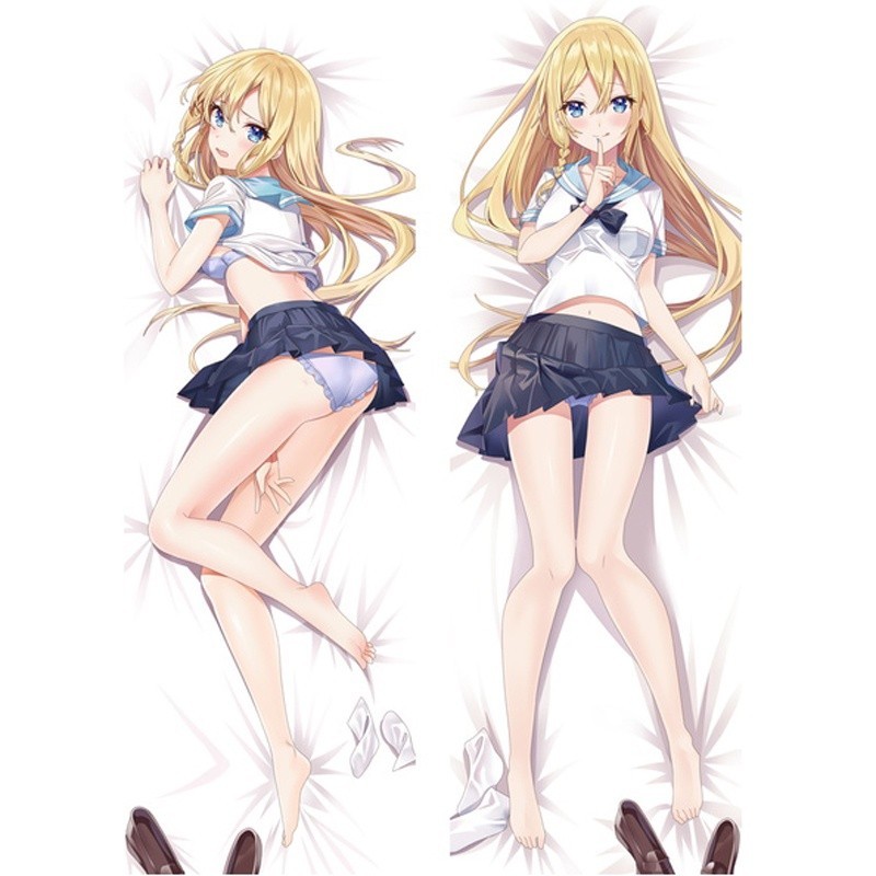 อะนิเมะญี่ปุ่น Kaguya-sama: Love Is War Fujiwara Chika Dakimakura Otaku ชายเบาะ Fullbody โยนหมอนของข