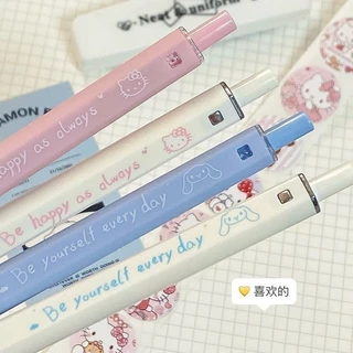 ปากกาเจลสีดํา 0.5 มม. เหมาะสําหรับลายการ์ตูนน่ารักของนักเรียน