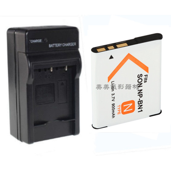 เหมาะสําหรับ Sony DSCW610 W620 W630 W670 W690 W510 แบตเตอรี่กล้องดิจิตอล + เครื่องชาร์จ