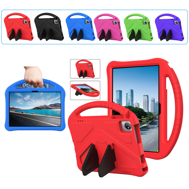 เคสแท็บเล็ต EVA กันกระแทก แบบเต็มตัว พร้อมขาตั้ง สําหรับ TCL Tab 10s 9080G 2021 10L Gen2 TCL 10 9081