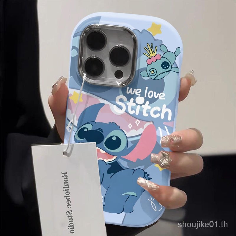 เคสมือถือ แบบนิ่ม ลายสติทช์ กันกระแทก สําหรับ Iphone 15 14 Pro Max 15 Pro Iphone XS 15 15 Pro Max 14 13 12 11