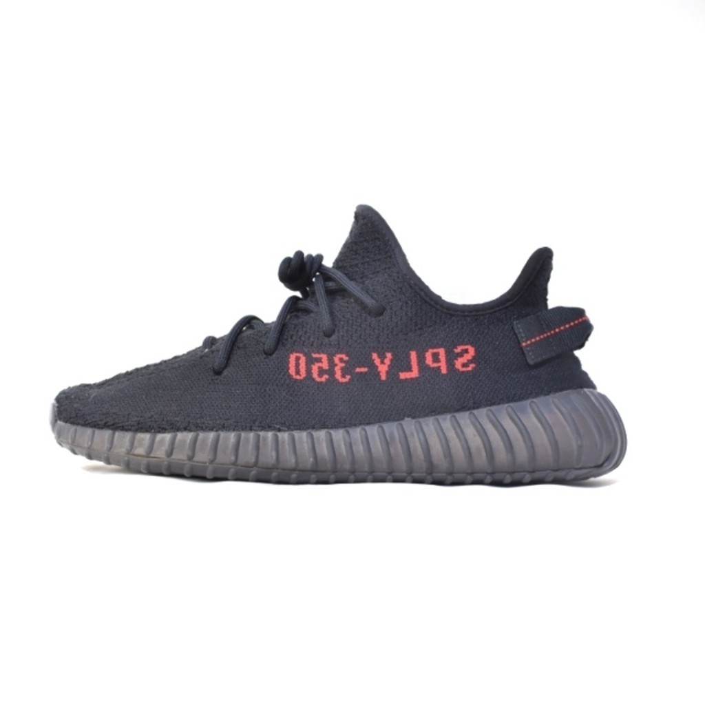 adidas Yeezy Boost 350 V2 Sneakers Black Red US 10 Direct from Japan Secondhand
