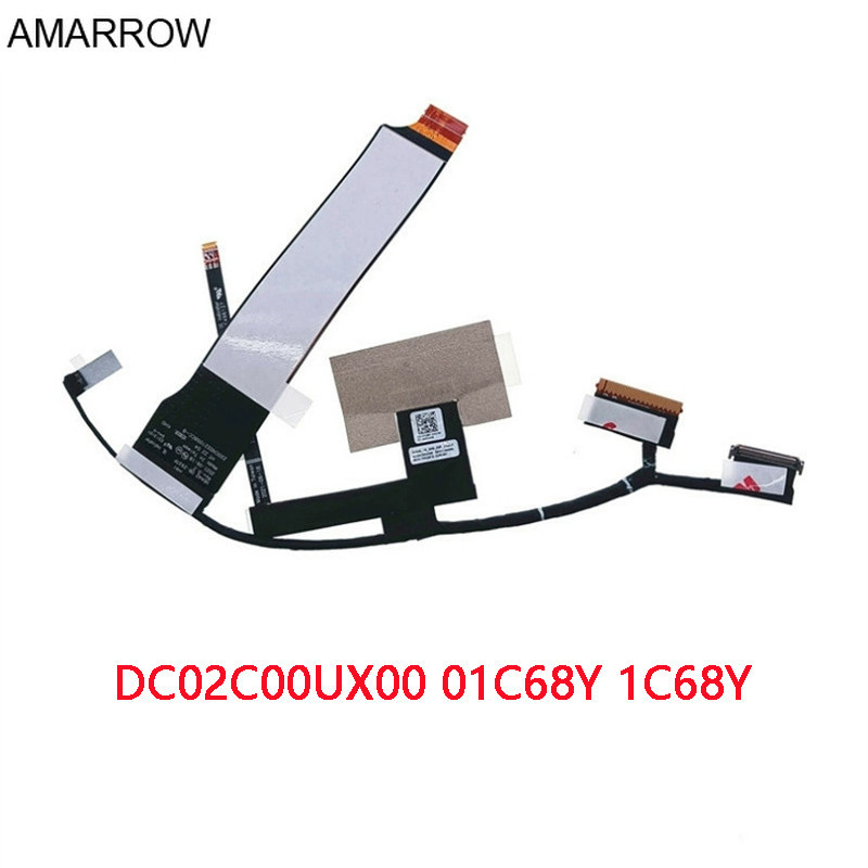 สายเคเบิลหน้าจอ LCD LCD LCD สําหรับแล็ปท็อป DELL Latitude 9430 E9430 HDA42 TS 4K QHD TOUCH DC02C00UX