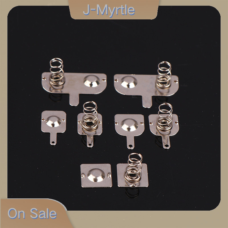 J-myrtle แผ่นเหล็กนิกเกิล AA บวก และลบ 12*10 12 มม. 0.3 มม. 10 ชิ้น
