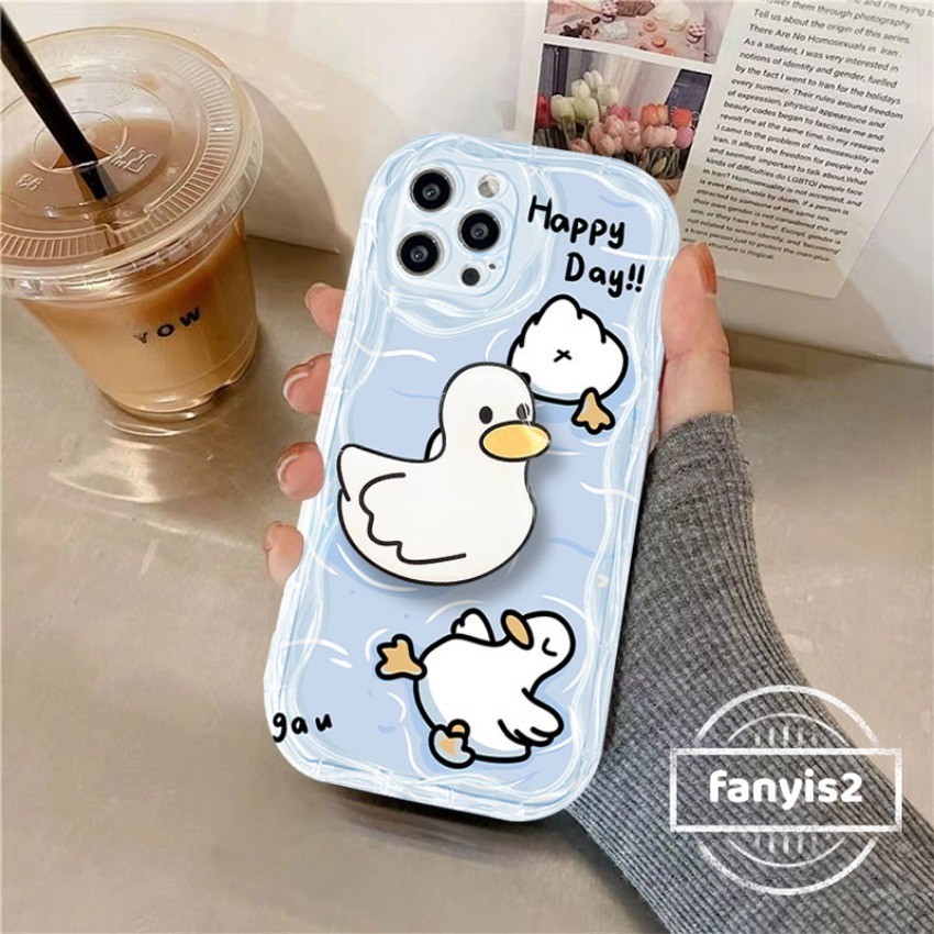 Huawei Nova 5T 7i P 50 40 30 Pro Mate 50 40 30 Pro Huawei Nova 8se 8i การ์ตูนน่ารัก เป็ดว่ายน้ํา เคสโทรศัพท์ นุ่ม ป้องกัน ฝาหลัง - รูปที่ 5