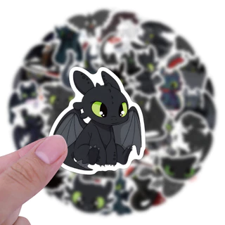❉ Toothless Series 01 Stickers ❉ 50Pcs/Set Waterproof DIY Fashion Decals Doodle Stickers