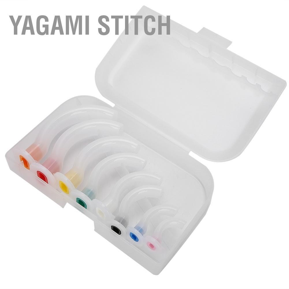 Yagami Stitch ท่อช่วยหายใจฉุกเฉิน Oropharyngeal Airway แบบใช้แล้วทิ้งหลอดท่อแก๊สสำหรับผู้ป่วย