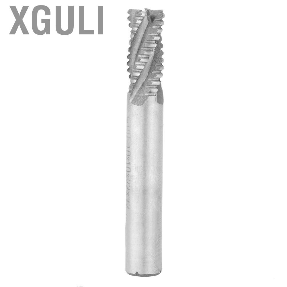Xguli End Mill  Cutting Tool High Speed Steel 10mm Diameter for Milling Holes