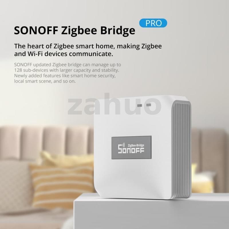 Sonoff ZB Bridge-P Smart Home ZigBee 3.0 Bridge PRO รีโมทคอนโทรล ZigBee&Wi-Fi อุปกรณ์บนแอปทํางานร่วม