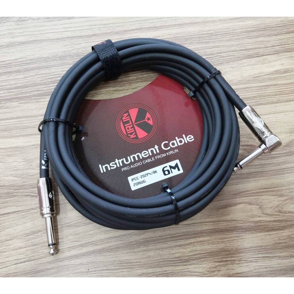 สายสัญญาณ (6เมตร/ส่งทุกวัน) สายแจ็ค Kirlin IPCC-202PN 6เมตร แบบ PVC สายแจ็คกีต้าร์ Kirlin