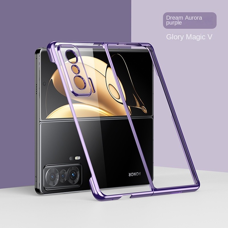 เคสโทรศัพท์มือถือ PC แข็ง แบบใส กันกระแทก หรูหรา สําหรับ Huawei Mate X5 X3 X2 Honor Magic V2 V VS VS