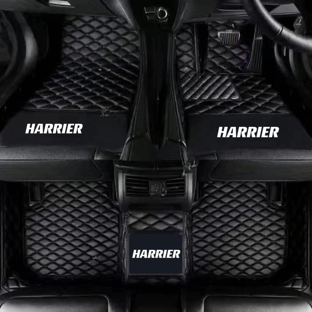 [Custom]Toyota Harrier ACU30 Harrier XU60 Harrier XU80 พรมปูพื้นรถยนต์ หนัง กันน้ํา สําหรับ
