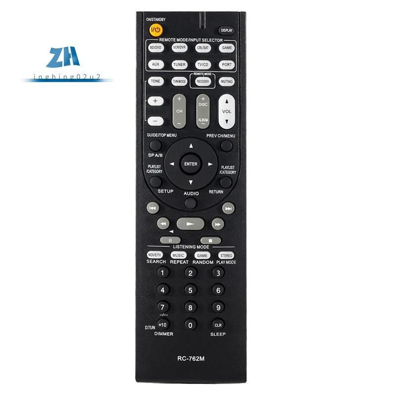 รีโมตคอนโทรล RC-762M แบบเปลี่ยน สําหรับตัวรับสัญญาณ AV Onkyo HT-R380 HT-R290 HT-R390 HT-R538 TX-SR30