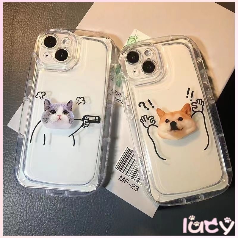 Lucy เคสโทรศัพท์ แบบนิ่ม สำหรับรุ่น14 13PRO 13PROMAX 12 Pro Max 11 8plus 7plus 6 6s Plus7 XR X XS Max SE 11Pro Max#5054