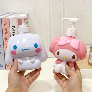 SANRIO ขวดเจลอาบน้ํา ซานริโอ ขวดเปล่าความจุขนาดใหญ่