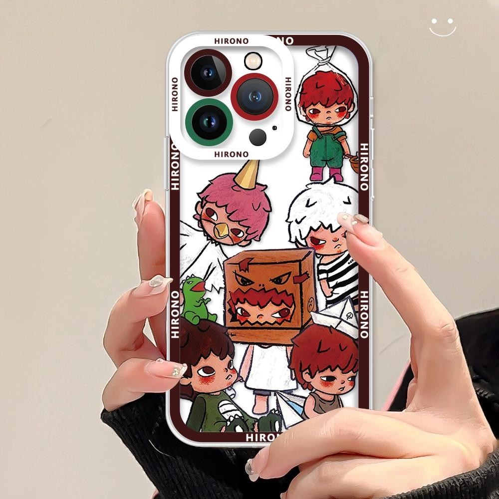 เคสโทรศัพท์ซิลิโคน TPU นิ่ม แบบใส กันกระแทก ลายการ์ตูน Angel Eyes สําหรับ Samsung Galaxy A55 A54 A14 M54 A35 5G A15 A25 S24 Ultra S23 Plus POP MART Molly Hirono