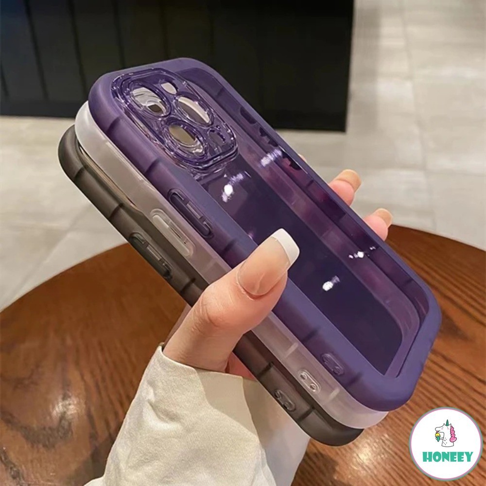 เคสโทรศัพท์มือถือ TPU นิ่ม เนื้อแมตต์ คริสตัล ปิดด้านหลัง กันฝุ่น เรียบง่าย สําหรับ IPhone 15 14 13 12 11 Pro Max X XR 8 7 Plus