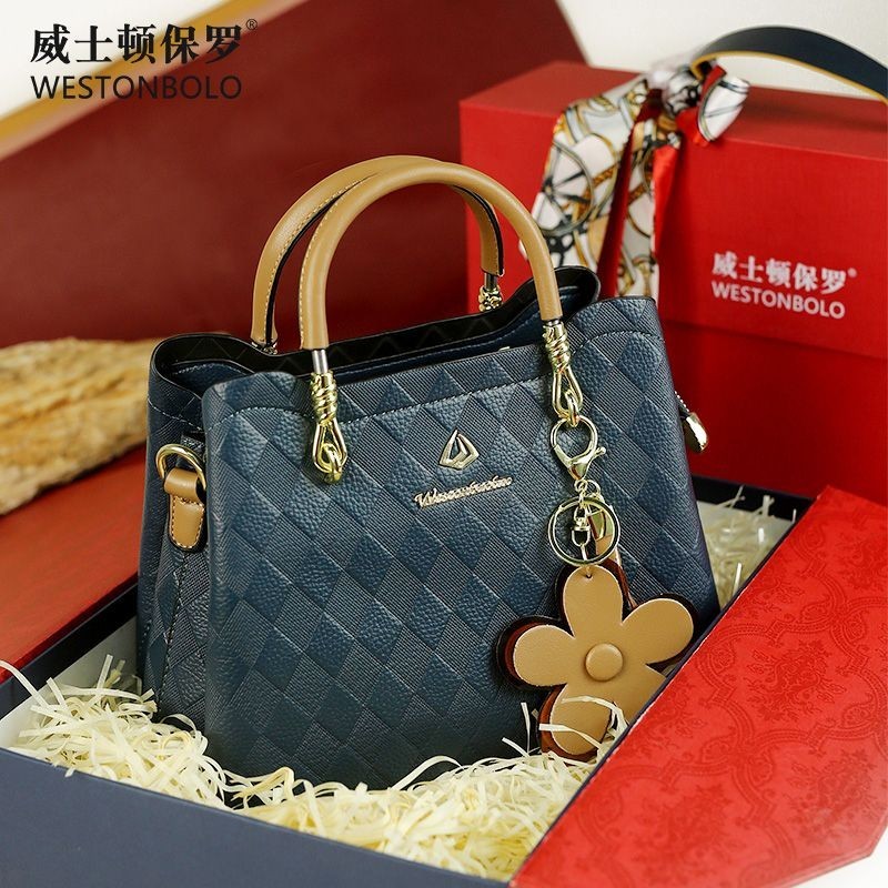 กระเป๋าสะพายมือ 여성용 Waston Paul สไตล์ใหม่ปี 2023 แบบคลาสสิก ความจุใหญ่ เหมาะสำหรับแม่