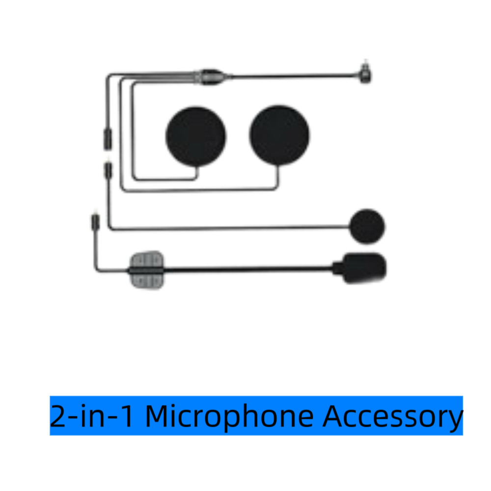 ชุดหูฟังบลูทูธ Q58 Max อุปกรณ์เสริม สําหรับหมวกกันน็อครถจักรยานยนต์
