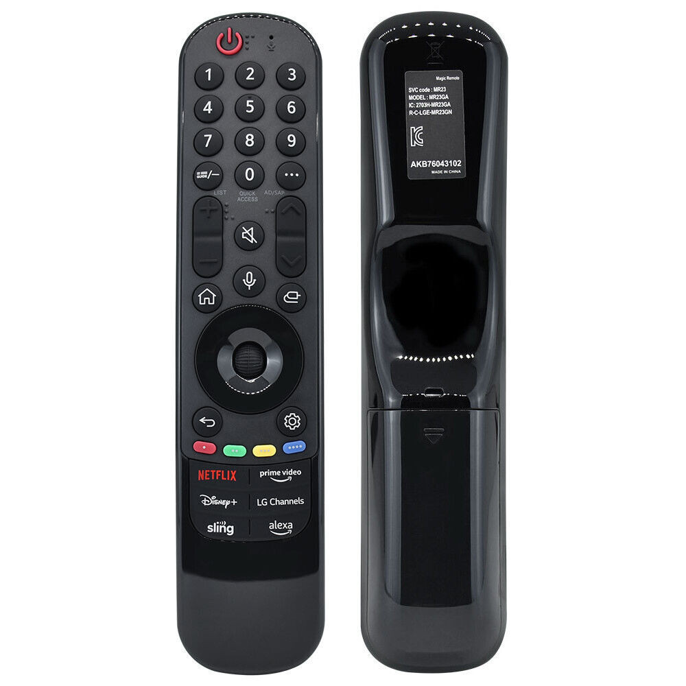 เปลี่ยน AKB MR23GA76043102 Voice Magic รีโมทคอนโทรลสําหรับ LG TV UR80 UR90 UQ80