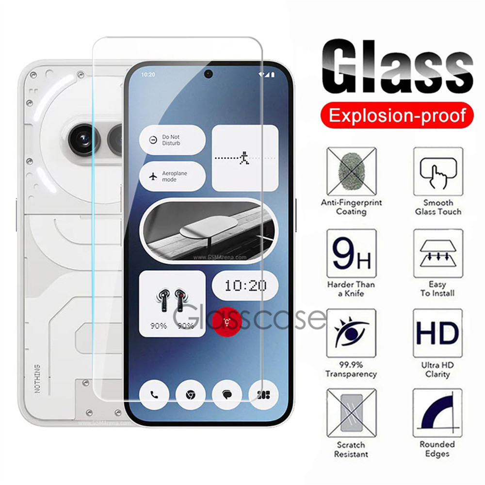 ฟิล์มกระจกนิรภัยกันรอยหน้าจอ 9H สําหรับ Nothing Phone (2A) (2) 2A Phone2A NothingPhone2A 5G 2024 2 ช