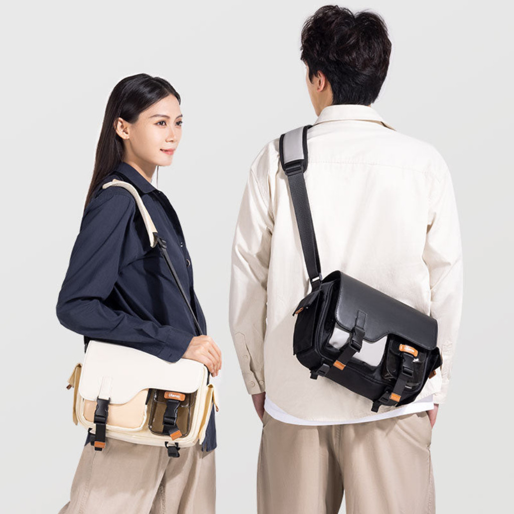 Ulanzi MS12 กระเป๋ากล้องสะพายข้าง กันน้ำ ใส่กล้อง DSLR/Mirrorless เลนส์ พร้อมช่องจัดระเบียบ - รูปที่ 7