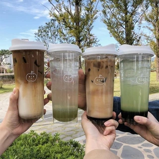 COD ขวดน้ำสุดชิค คู่ใจคนรักสุขภาพ ดีไซน์เกาหลี ปลอด BPA เก็บความเย็นได้ ใช้ได้ทุกวัน 355/473 มล