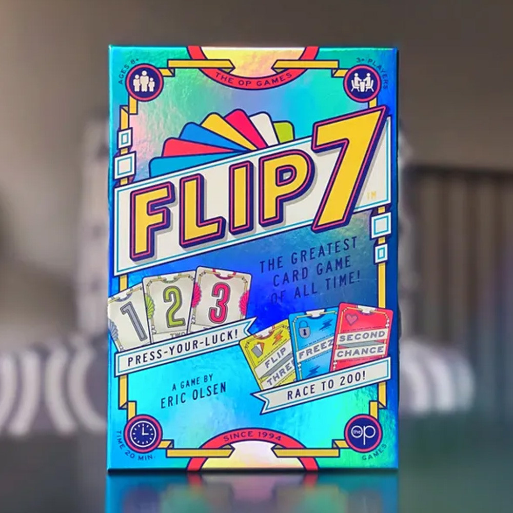 Flip 7 การ์ดเกม พลิก 7 โชค กลยุทธ์ เกมกระดาน เรียนรู้และสอนง่าย ปาร์ตี้ครอบครัว
