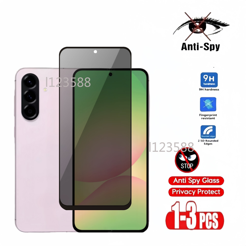 SAMSUNG สําหรับSamsung A56 5G Anti-Spyความเป็นส่วนตัวกระจกนิรภัยสําหรับSamsung Galaxy A56 A16 A17 A0