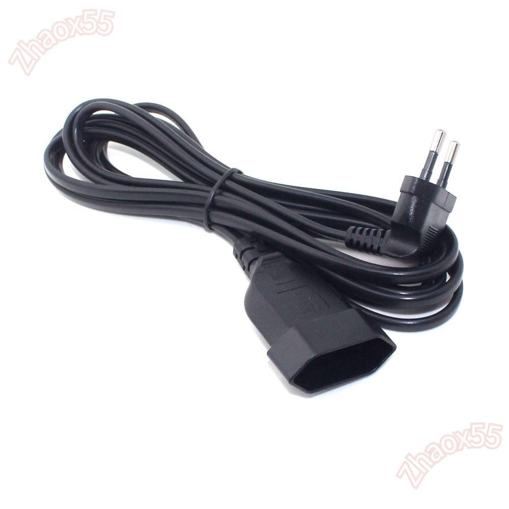 จ็อกซ์55 ปลั๊กตัวผู้ 0./0.6m/1.8m/ 2prong Bend 90 องศาสายต่อ Euroa
