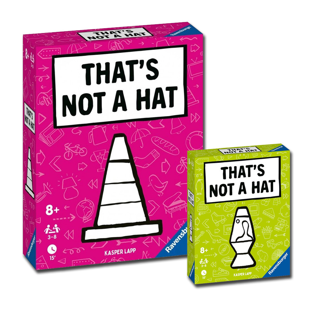 Ravensburger Thats Not A Hat Card Game Family Gatherings Party Game Board Game