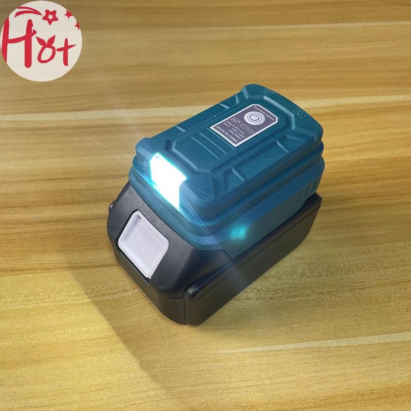 Ge Converter MT ซ็อกเก็ตสําหรับ Makita 18V พร้อมอะแดปเตอร์แบตเตอรี่ USB คู่เครื่องมือชาร์จเร็ว Square