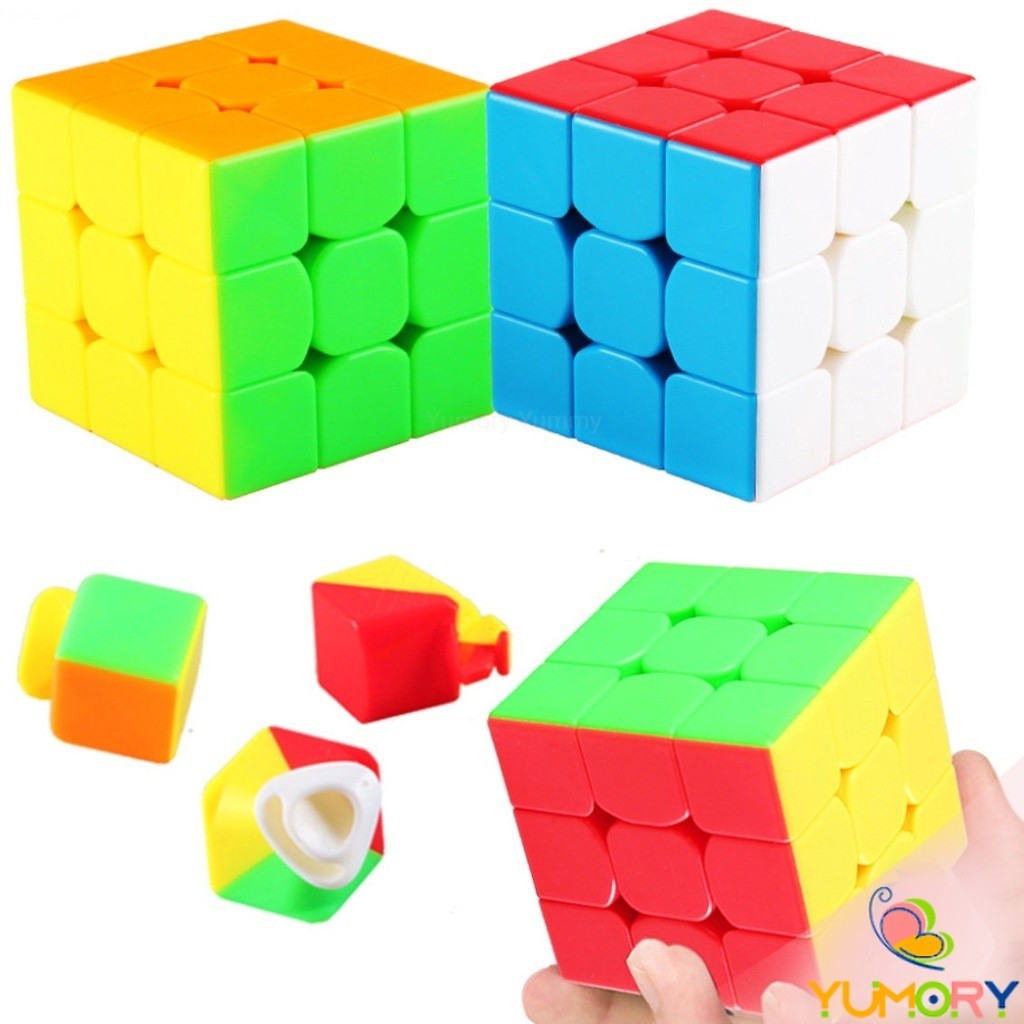 Yumory  รูบิค  3x3x3 ความเร็วระดับมืออาชีพ  ลูกบาศก์ ของเล่นลับสมอง Twist Puzzle Rubik's Cube & MF3R