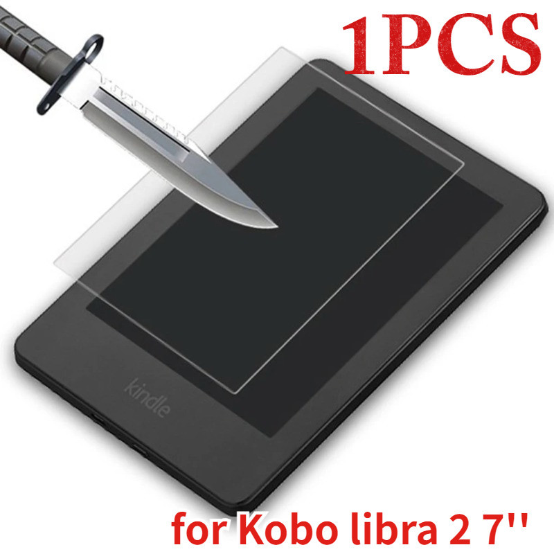 Ereader Ebook ฟิล์มกันรอยหน้าจอ แบบใส กันรอยขีดข่วน HD สําหรับ Kobo Libra 2 7 นิ้ว Kobo Libra 2 7 นิ้ว