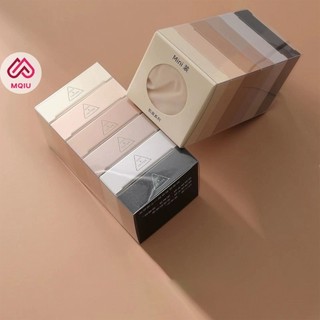 MQIU - Cd 6Pcs Celana Dalam Seamless Wanita Cd 1/2 Lusin Celana Dalam Wanita Mulus Sutra Es Cd Set Isi 6 Pcs T33